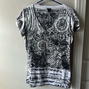 V Neck Burn Out Tee Bundle